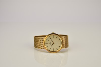 Lot 127 - Omega: A gentleman's 9ct gold De Ville dress watch