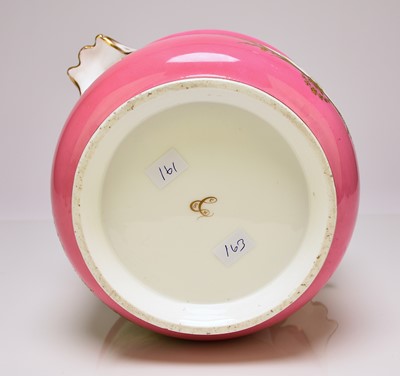 Lot 237 - Coalport jardiniere or cache pot, circa 1860
