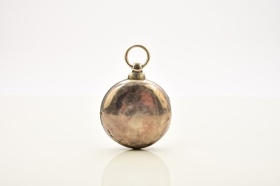 Lot 367 - Edward Poulson, Newtown: A silver pair case verge watch