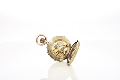 Lot 368 - A 'Goliath' calendar pocket watch