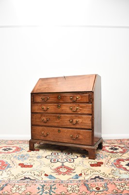 Lot 188 - A George III mahogany bureau