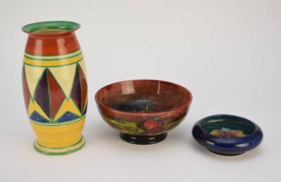 Lot 117 - Clarice Cliff and Moorcroft pottery