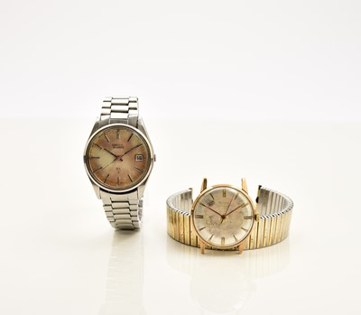 Lot 402 - Rotary and Seiko: Two gentleman's wristwatches