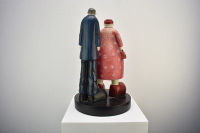Lot 483 - Mackenzie Thorpe (b.1956) The Couple
