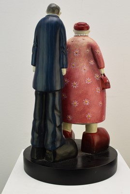 Lot 483 - Mackenzie Thorpe (b.1956) The Couple