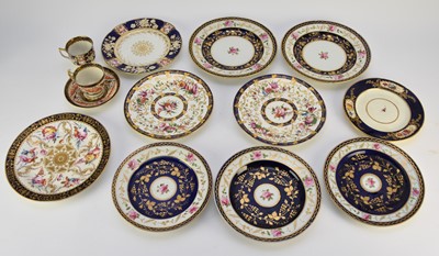 Lot 91 - A group of early 19th century Coalport