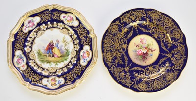Lot 39 - Two cabinet plates