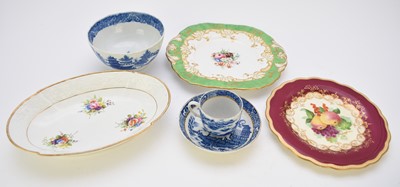 Lot 64 - English ceramics including Spode, Coalport and Wilson