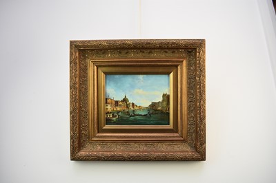 Lot 326 - Johnny Gaston (b.1955) A Pair of Venetian Canal Scenes