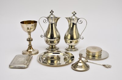 Lot 58 - A set of Ecclesiastical silver