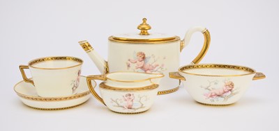 Lot 74 - A Minton tea service by Anton Boullemeir, circa 1878