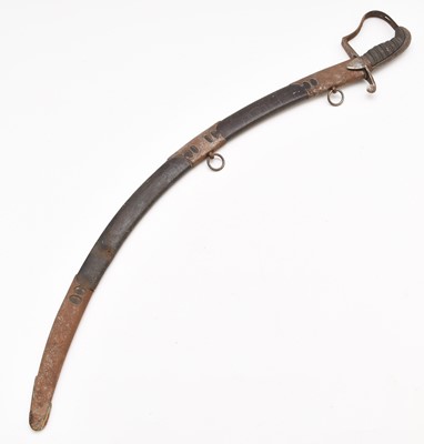Lot 154 - British Flank Officer's sabre, early 19th century