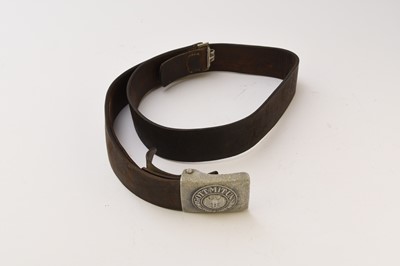 Lot 76 - WW2 German Army NCO/EM belt with buckle