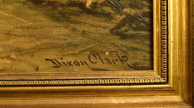 Lot 331 - Joseph Dixon Clark (1849-1944) Feeding Lambs by the Fire