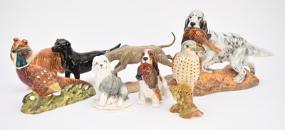 Lot 122 - Animal models including Beswick, Royal Doulton and Royal Worcester