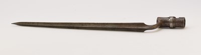Lot 141 - French M1777 socket bayonet