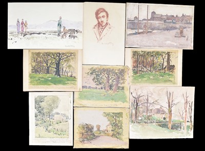 Lot 327 - Harold Storey (Scottish 1888-1965) Collection of Watercolours, Drawings and Etchings