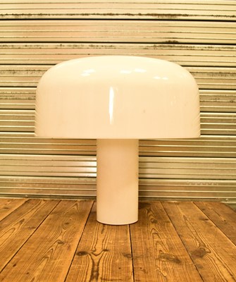 Lot 652 - Luigi Massoni for Guzzini: a Large mushroom table lamp, circa 1970