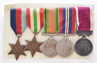 Lot 136 - WW2 and earlier group of 5 medals