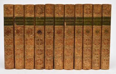Lot 17 - CLARENDON, Earl of, History of the Rebellion and Civil War in England