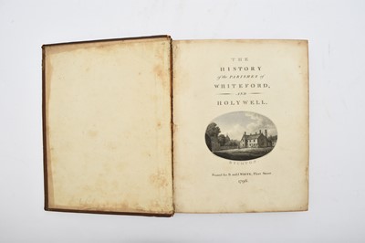 Lot 40 - PENNANT, Thomas, The History of the Parishes of Whiteford and Holywell. 1st edition 1796. 4to.