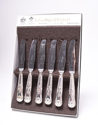 Lot 83 - A canteen of 'Arthur Price' Kings pattern silver plated cutlery