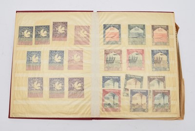 Lot 155 - World accumulation of stamps in ten albums.
