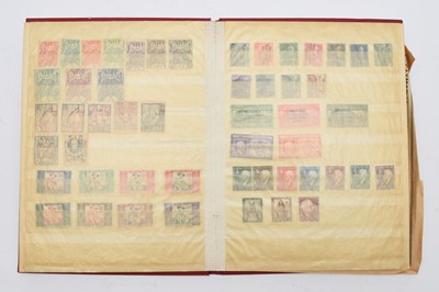 Lot 155 - World accumulation of stamps in ten albums.