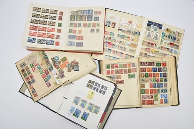 Lot 155 - World accumulation of stamps in ten albums.