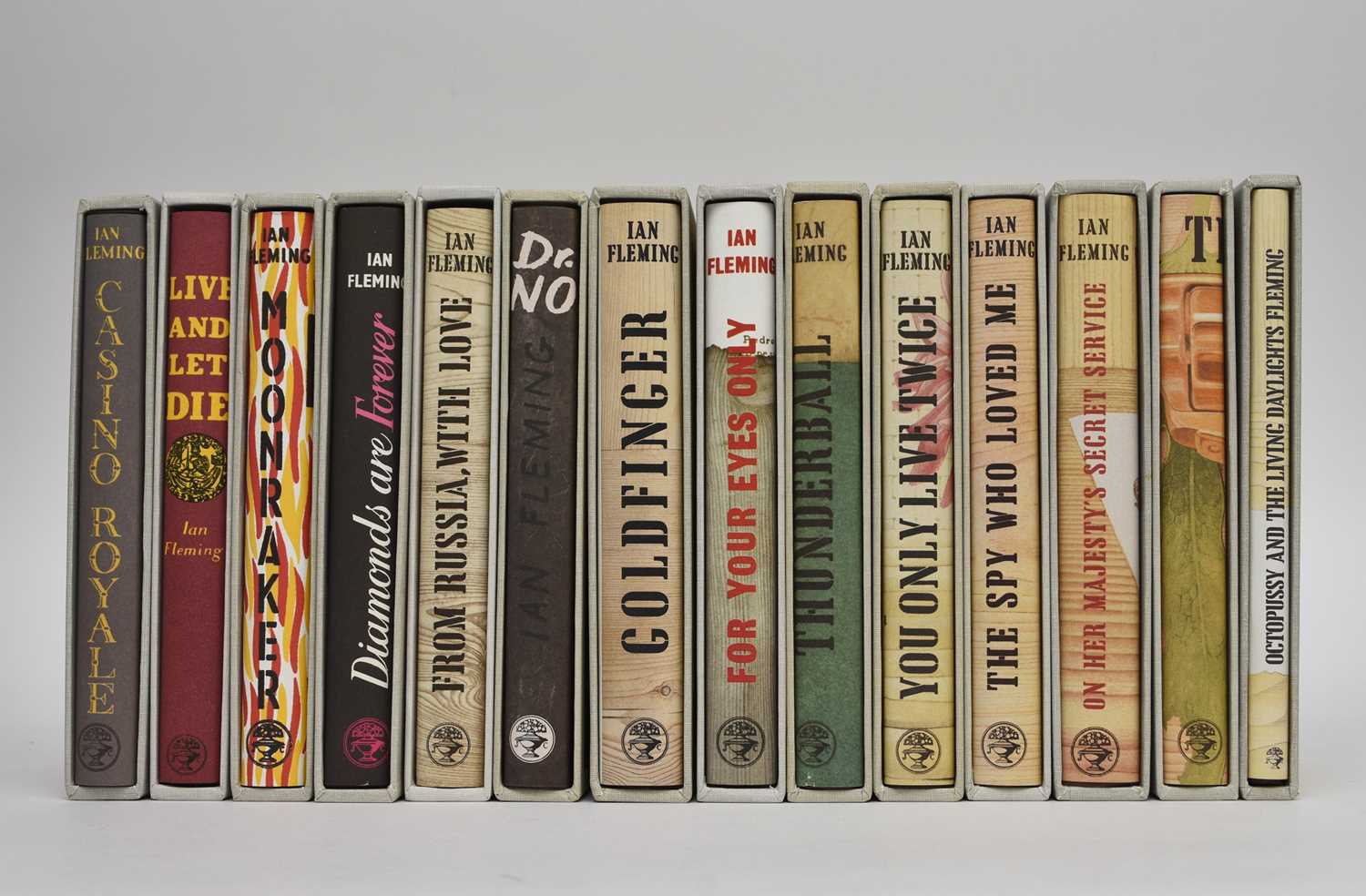 Lot 64 - FLEMING, Ian, The James Bond novels. A complete set of 14 facsimile first editions