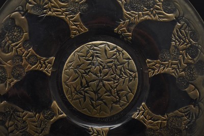 Lot 153 - Rene Lalique dish, 'Verrerie d'Alsace, Vase nº2', circa 1921-1923