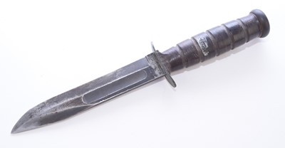 Lot 139 - WW2 United States navy Mk2 combat knife