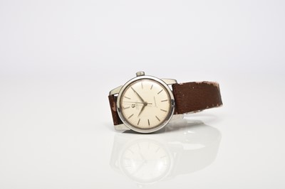 Lot 59 - Omega: A gentleman's stainless steel Seamaster wristwatch