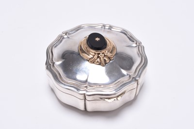 Lot 80 - A Russian silver box