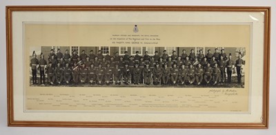 Lot 52 - Pair of Royal Dragoons Regimental photographs, 1950