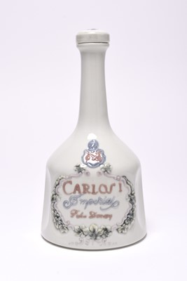 Lot 229 - Lladro bottle of Carlos I Imperial Brandy