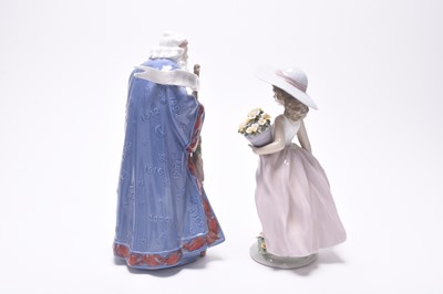 Lot 225 - Two Lladro porcelain figures