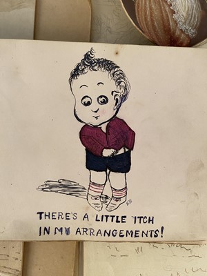 Lot 456 - 19th and 20th Century, watercolours, friendship and sketchbooks, prints