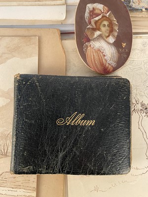 Lot 456 - 19th and 20th Century, watercolours, friendship and sketchbooks, prints
