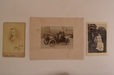 Lot 32 - PHOTOGRAPHS. A collection of loose Victorian and later photographs, various sizes (box)