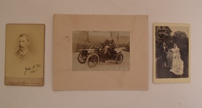 Lot 32 - PHOTOGRAPHS. A collection of loose Victorian and later photographs, various sizes (box)