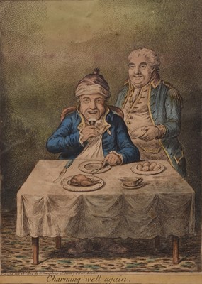 Lot 396 - Three Caricature Prints by Cruikshank (1789-1856) and Gillray (1757-1815)