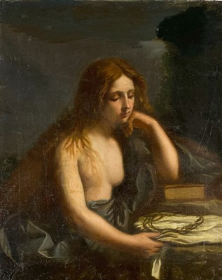 Lot 303 - After Giovanni Francesco Barbieri (called il Guercino) The Penitent Magdalen