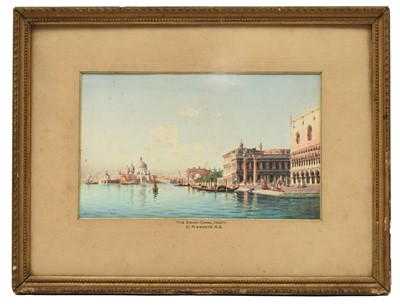 Lot 379 - Circle of David Roberts (1796-1864) Grand Canal Venice