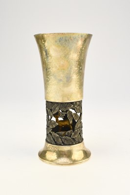 Lot 10 - An Elizabeth II Limited Edition silver gilt goblet