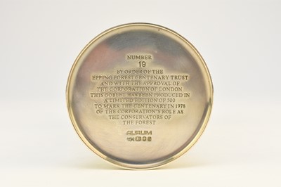 Lot 10 - An Elizabeth II Limited Edition silver gilt goblet