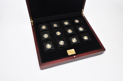 Lot 247 - The London Mint Office "Fabula Aurum" collection of 12 pure gold coins