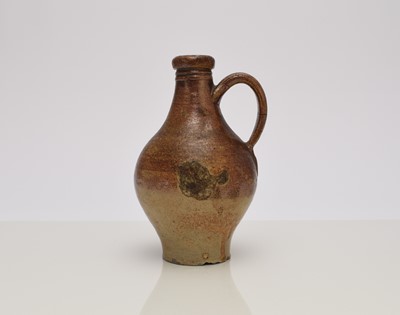 Lot 115 - John Dwight (Fulham) stoneware bottle, circa 1680-90