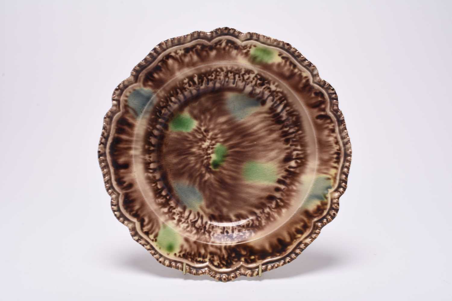 Lot 2 - Whieldon creamware plate, circa 1770