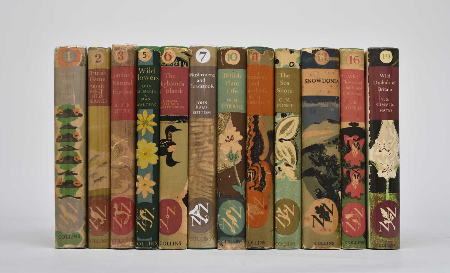 Lot 19 - COLLINS NEW NATURALIST, 12 books (box)